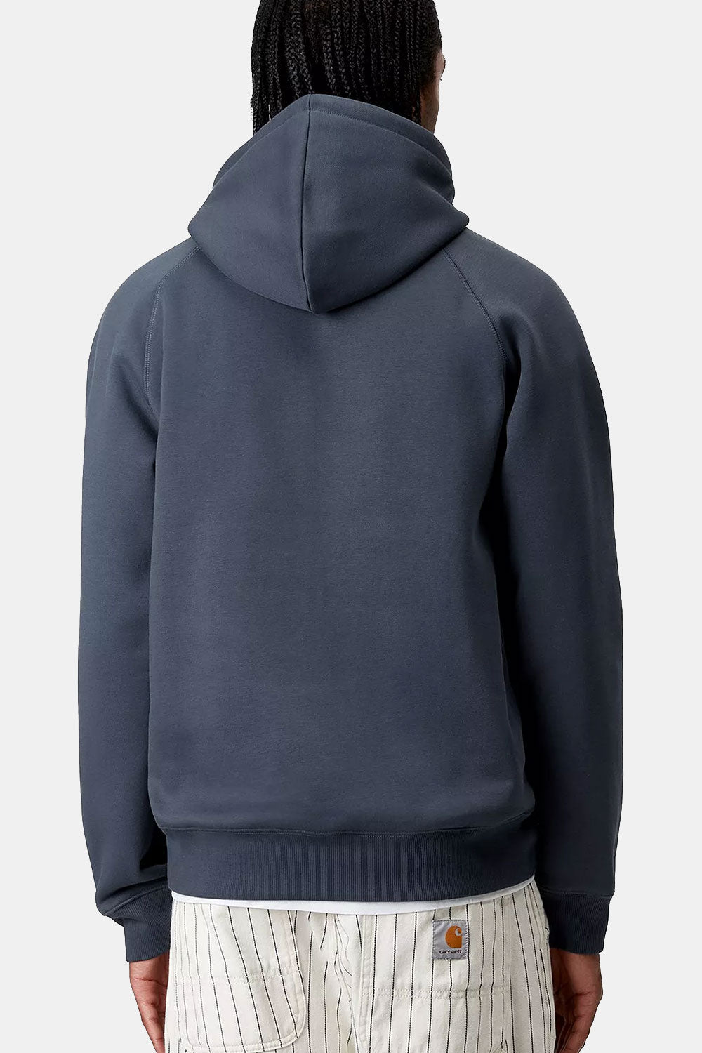 Carhartt Wip Wip Cooded Chase Sweat (bleu sombre / or)