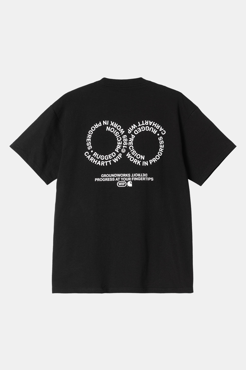 Carhartt WIP Short Sleeve Rotation T-Shirt (Black/White)
