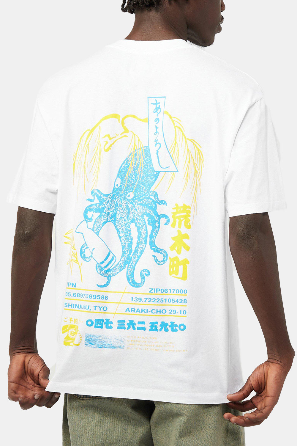 Edwin Drink Mood T-shirt (blanc)