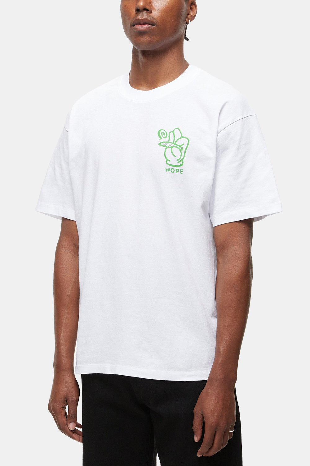 T-shirt à manches courtes du fournisseur Edwin Hope (blanc)
