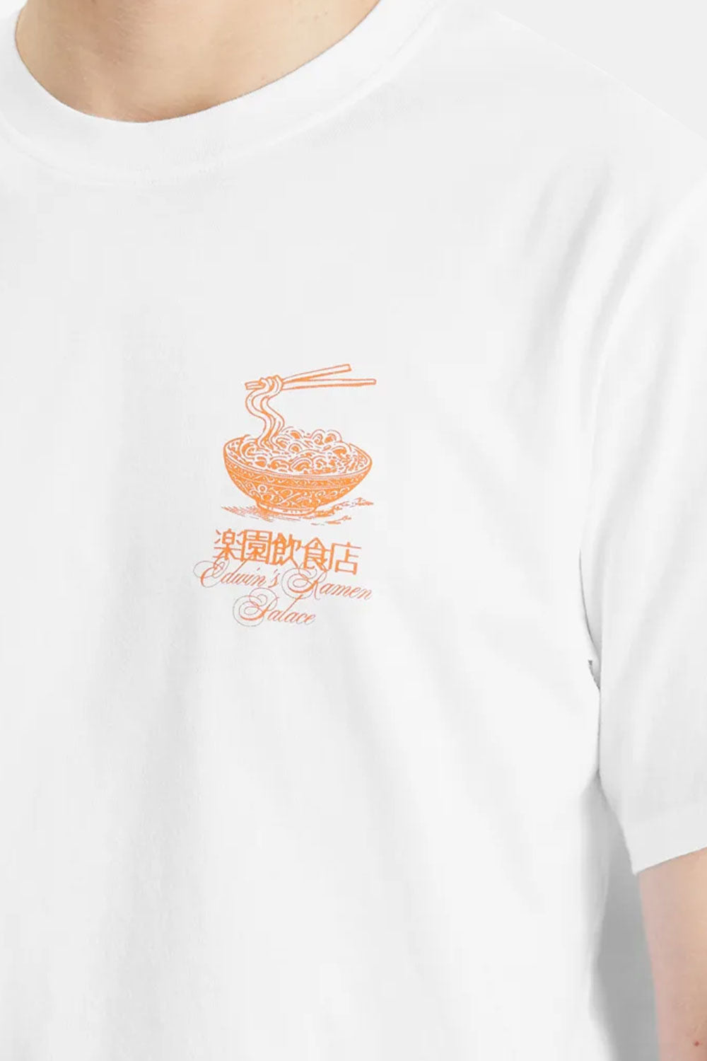 T-shirt Edwin Ramen Palace (blanc)