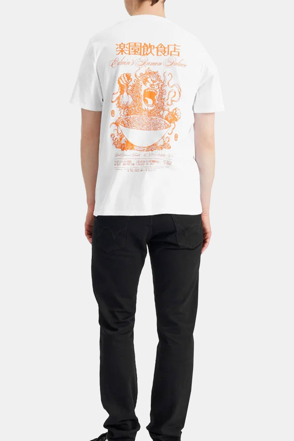 T-shirt Edwin Ramen Palace (blanc)