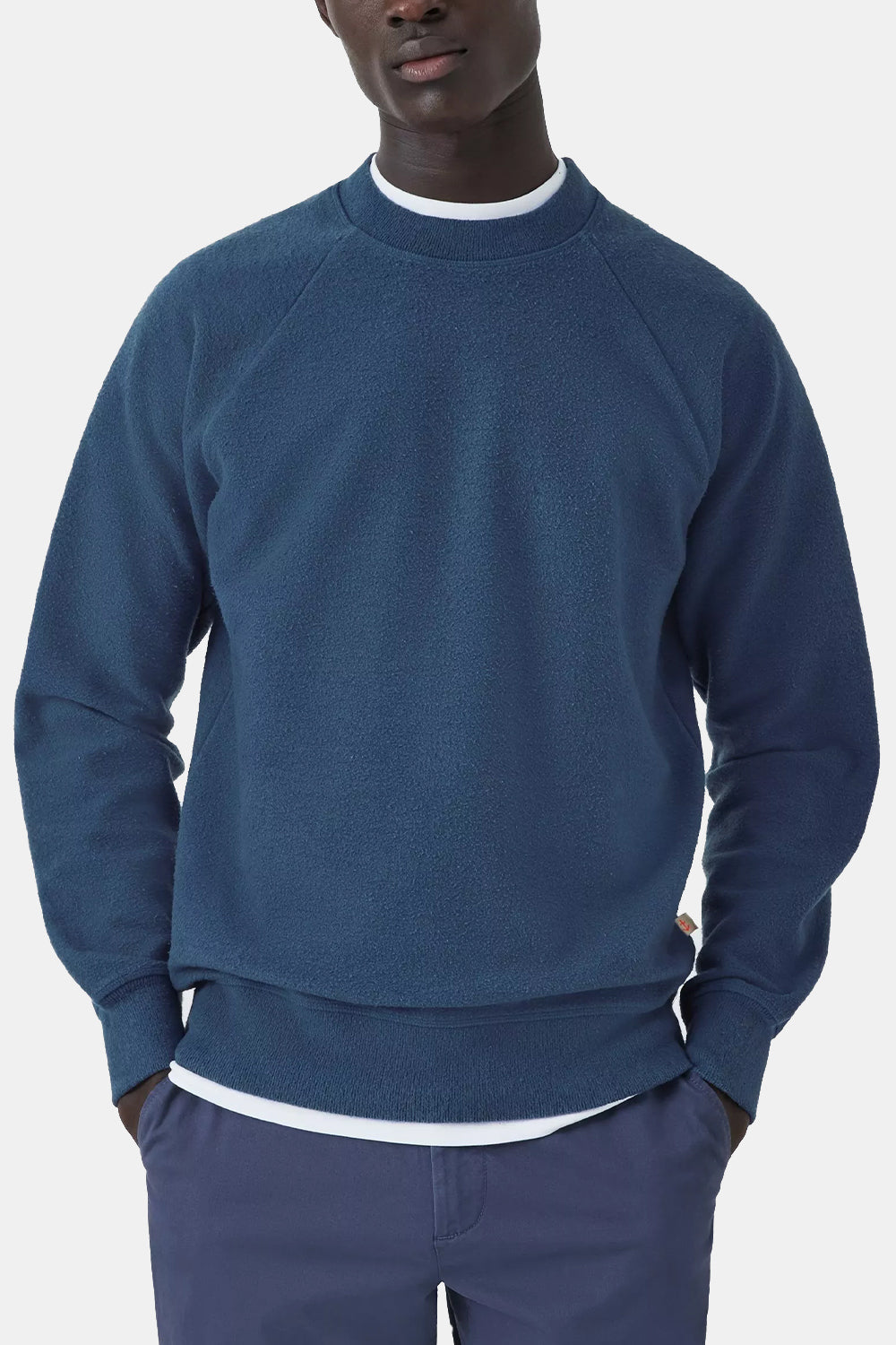 Sweat-shirt en toison de la Paz Cunha (Blue Oceana)