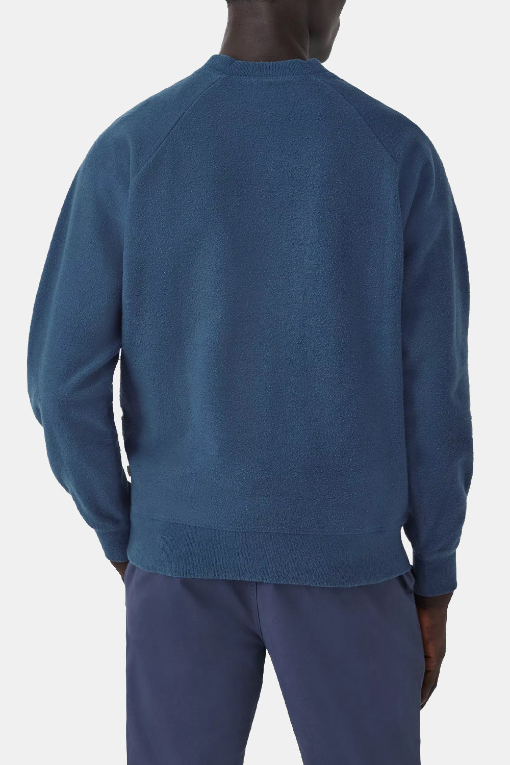 Sweat-shirt en toison de la Paz Cunha (Blue Oceana)