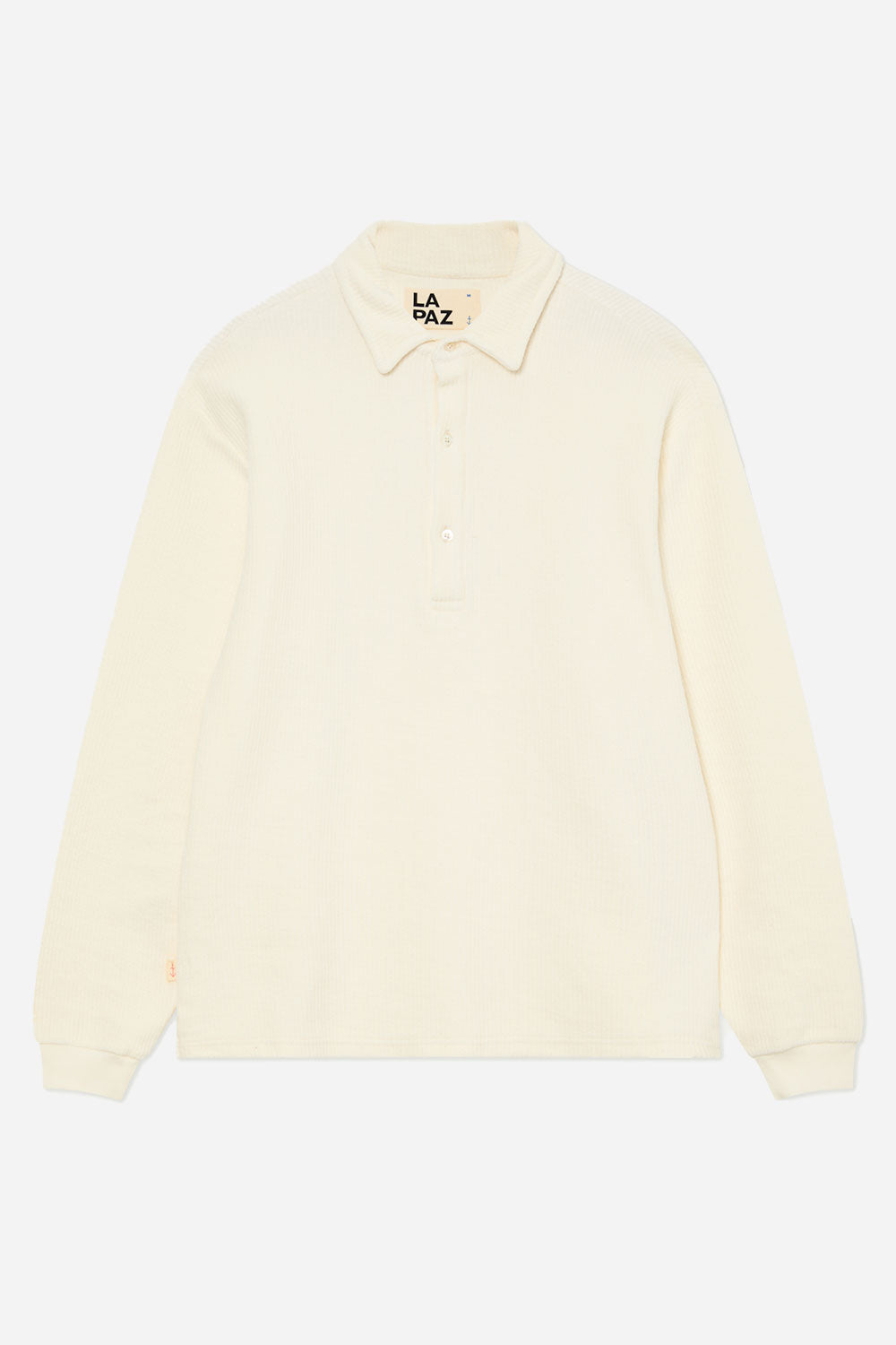 La Paz Mesquita Ribbed Polo Shirt (Off White)