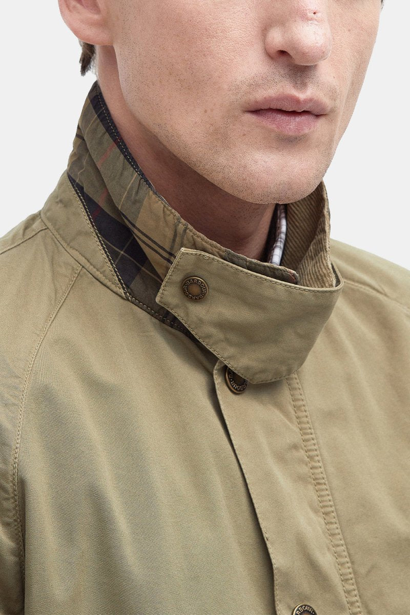 Barbour Ashby Veste d'été décontractée (olive blanchie)