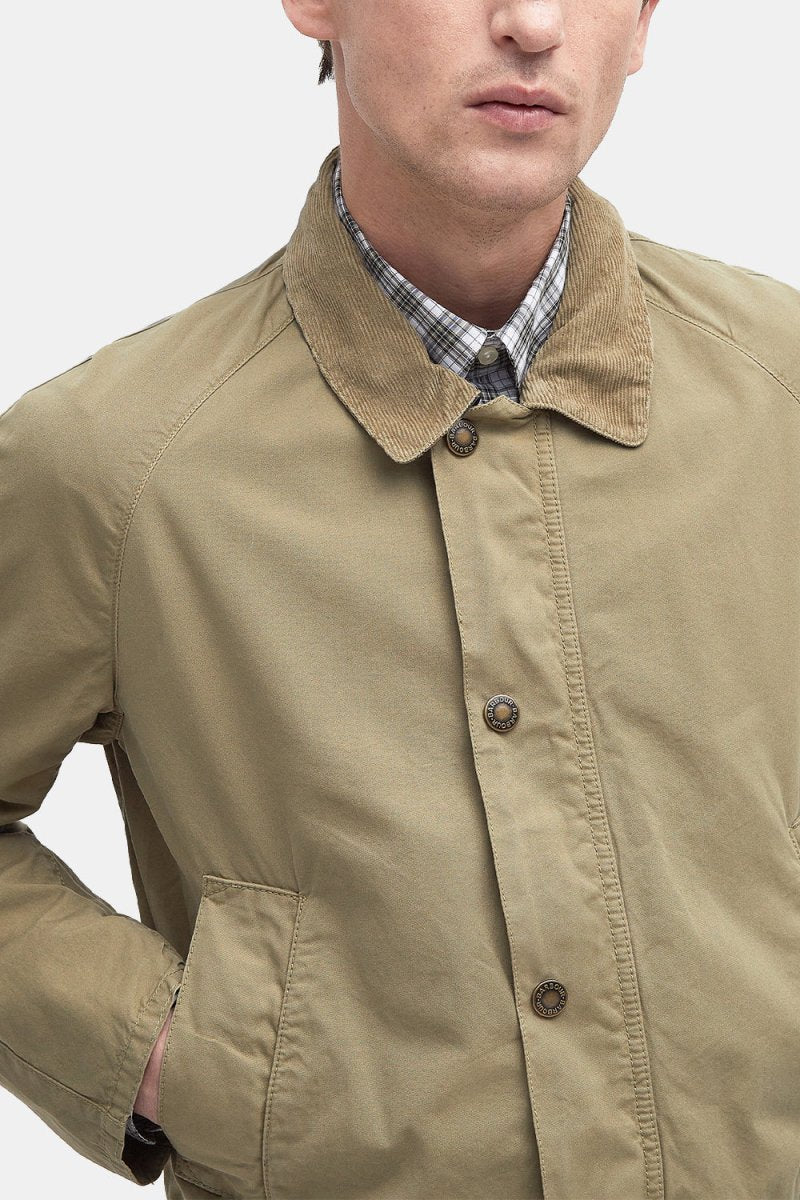 Barbour Ashby Veste d'été décontractée (olive blanchie)