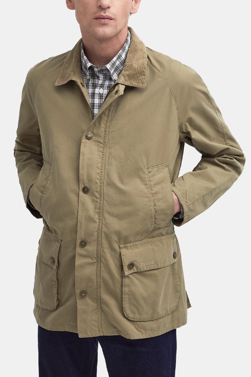 Barbour Ashby Veste d'été décontractée (olive blanchie)