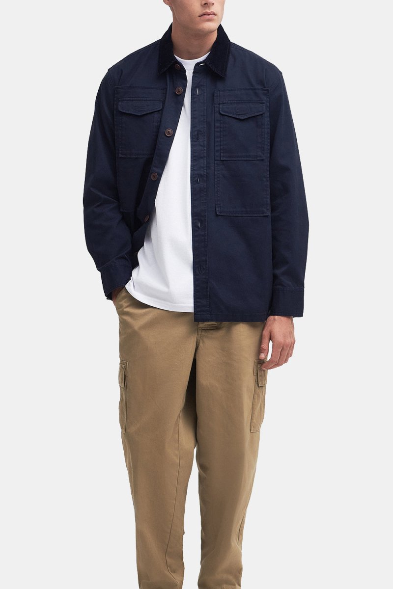 Barbour Faulkner Overshirt (Navy) | Shirts