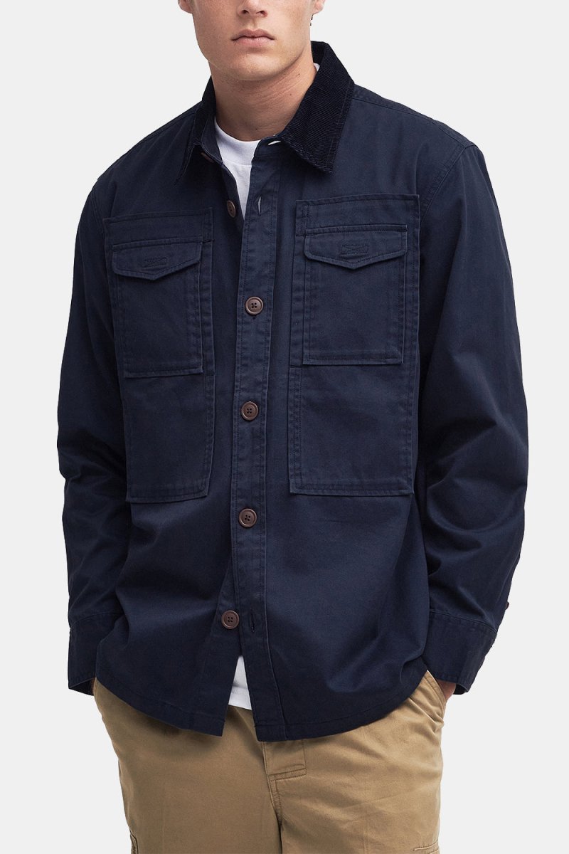 Barbour Faulkner Overshirt (Navy) | Shirts