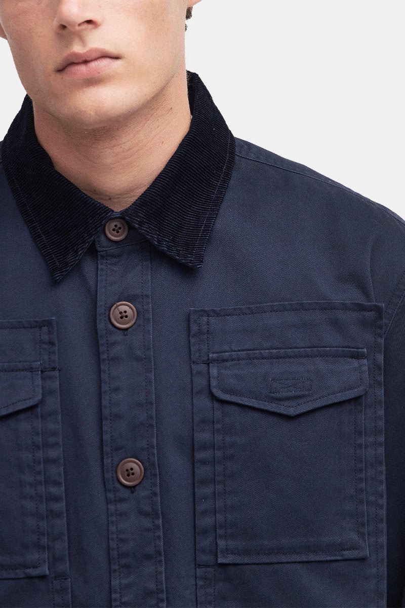 Barbour Faulkner Overshirt (Navy) | Shirts