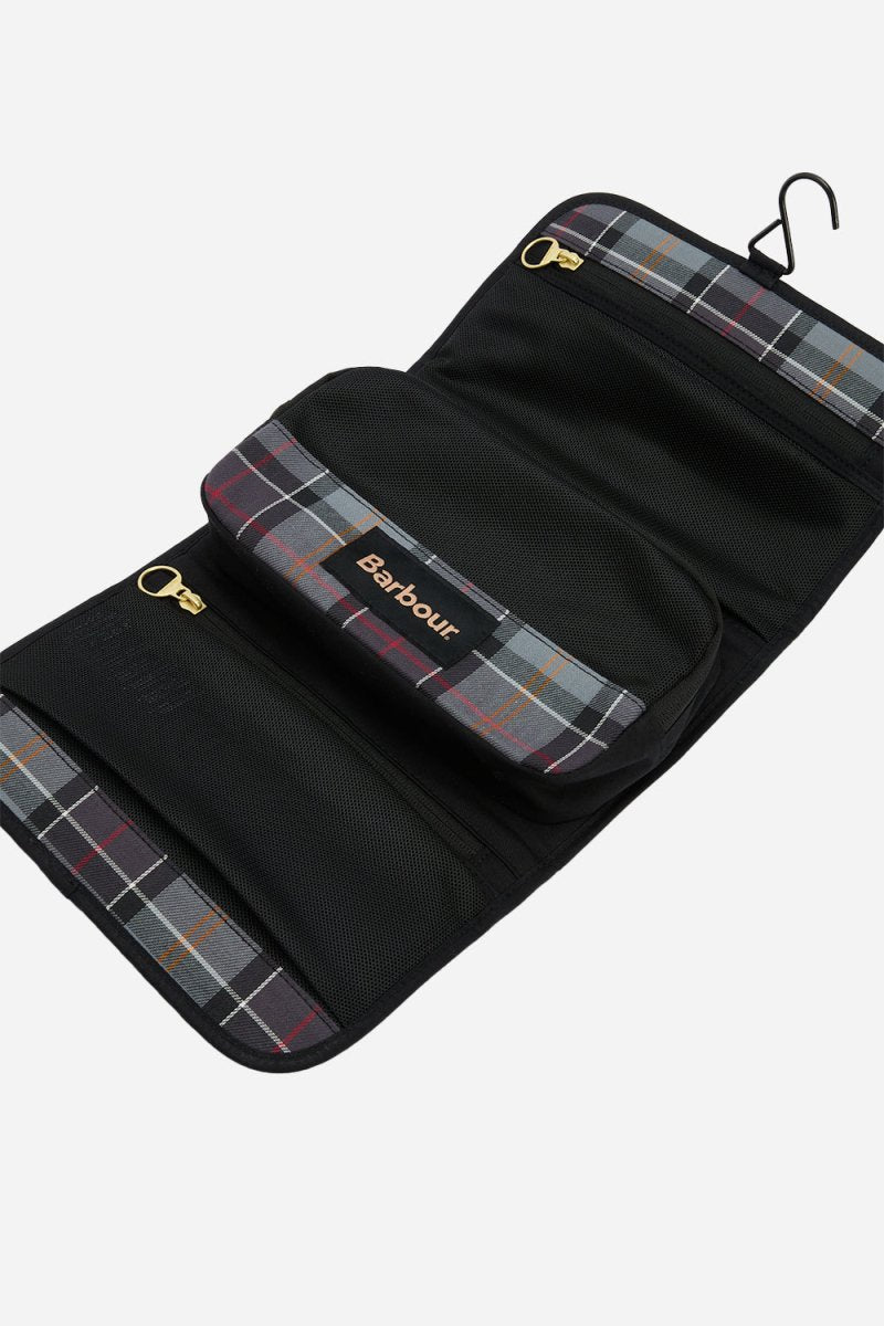 Barbour Transport Hanging Washbag (Black) | Bags