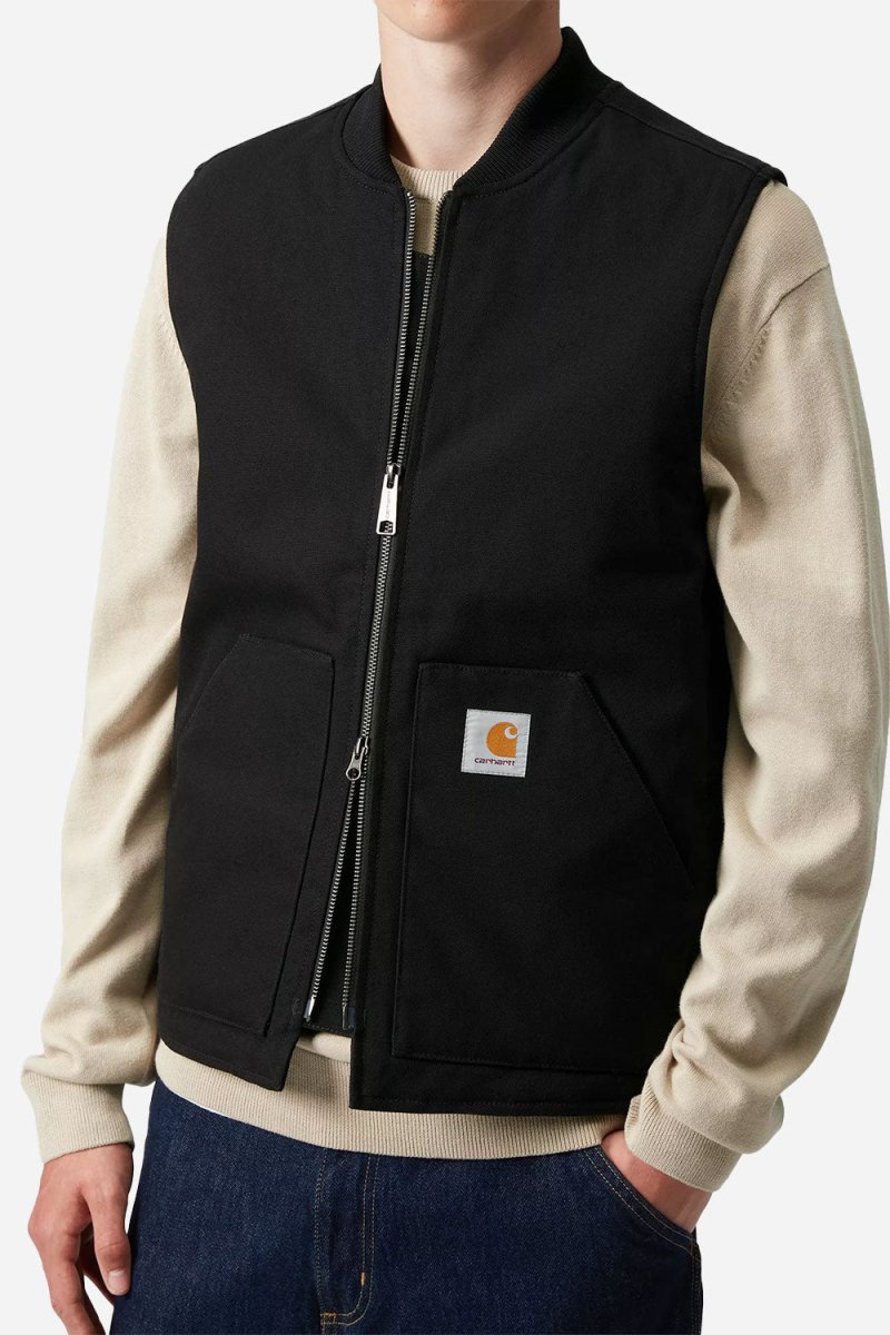 Carhartt WIP Classic Vest (Black/Rigid) | Jackets
