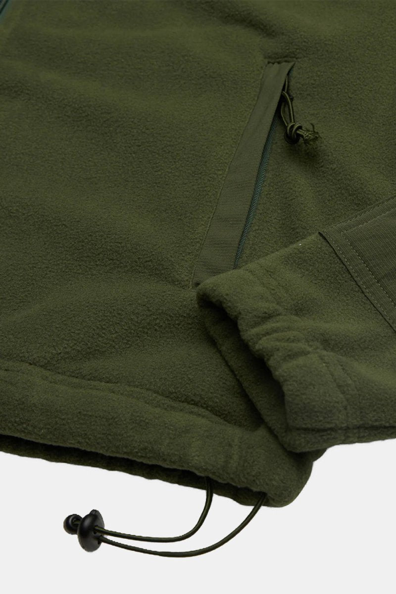 Deus Cordura Polatec Fleece Sweatshirt (Olive) | Sweaters