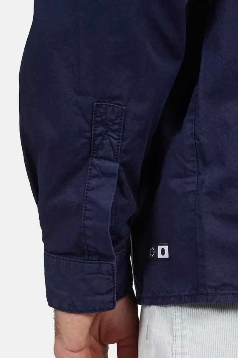 Edwin Ability Shirt Long Sleeve (Maritime Blue) | Shirts