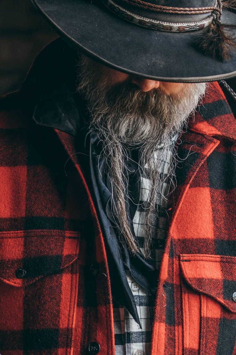 Filson Mackinaw Wool Cruiser Jacket (Red/Black Plaid) | Jackets
