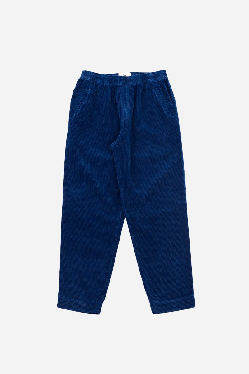 Folk Drawcord Assembly Pant (Washed Indigo Cord) | Trousers