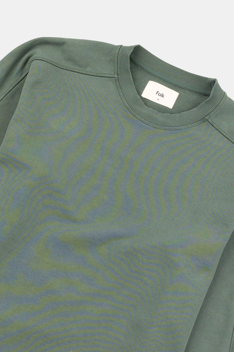 Folk Prism Sweatshirt (Dark Sage) | Sweaters