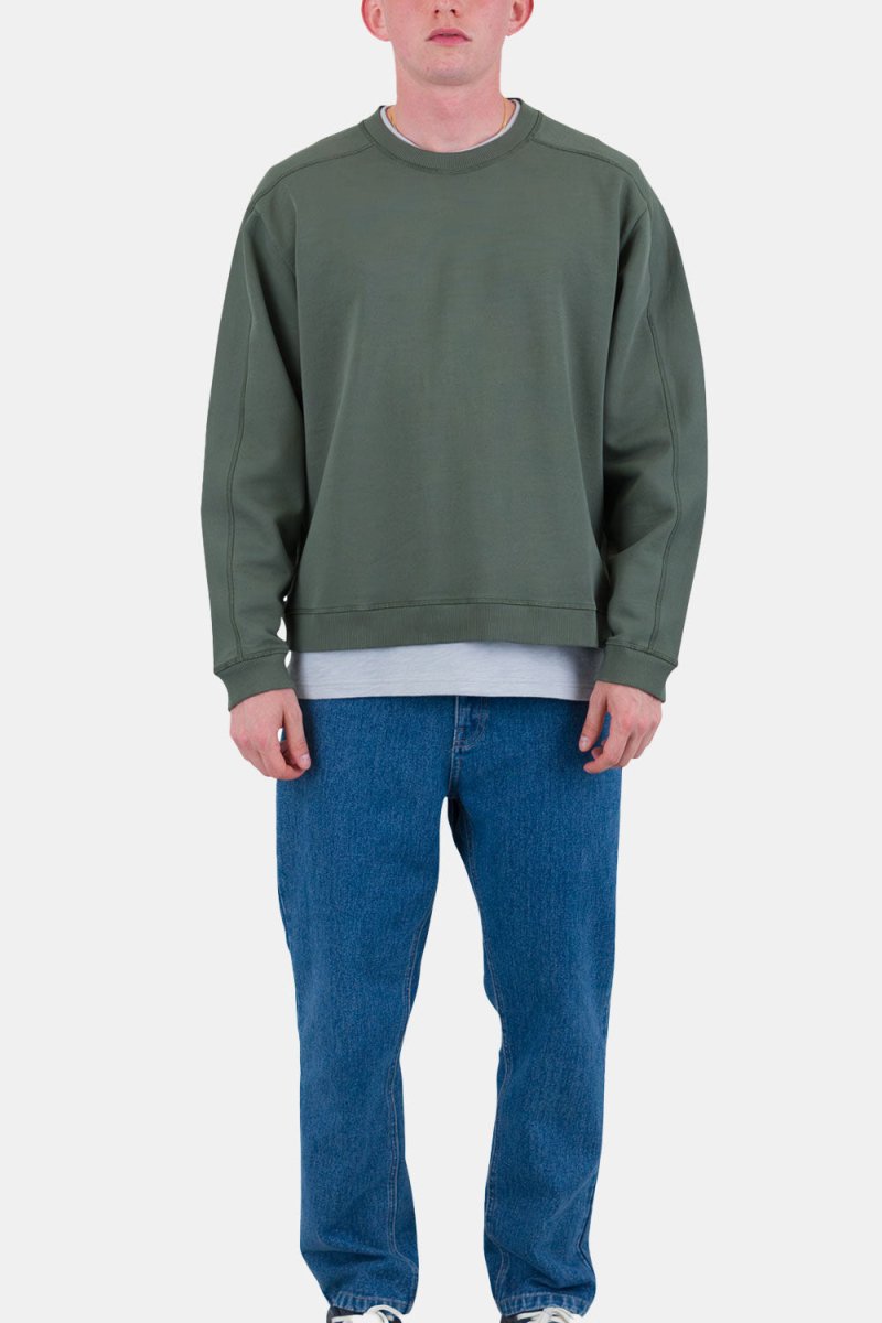 Folk Prism Sweatshirt (Dark Sage) | Sweaters