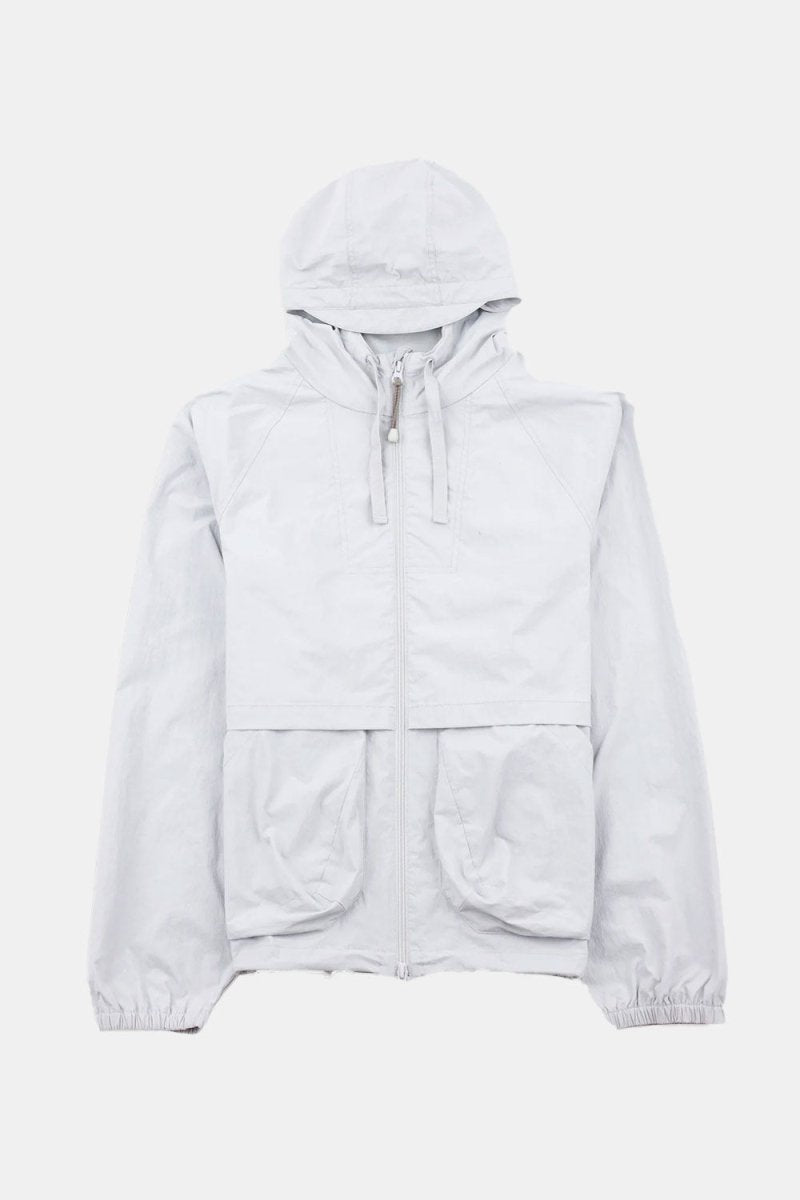 Folk Prism Zip Thru Jacket (Soft Blue) | Sweaters