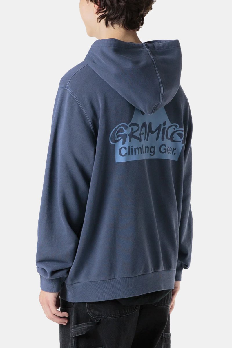 Gramicci Climbing Gear Hooded Sweatshirt (Navy Pigment) | Sweaters