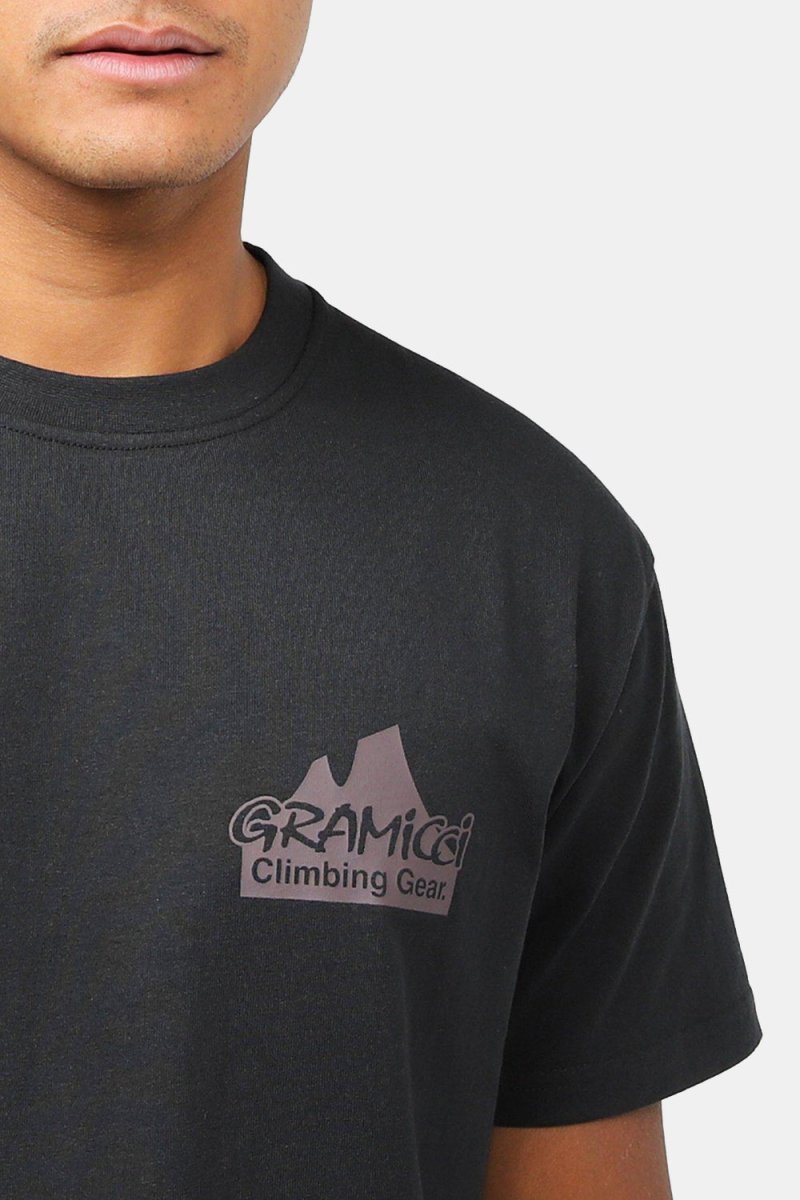 Gramicci Climbing Gear T-Shirt (Vintage Black) | T-Shirts