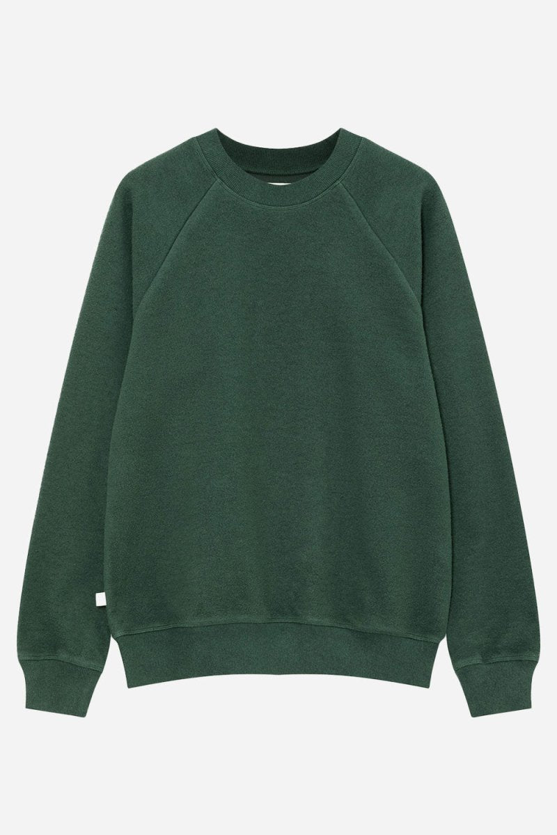 La Paz Cunha Sweatshirt (Dark Green Fleece) | Sweaters