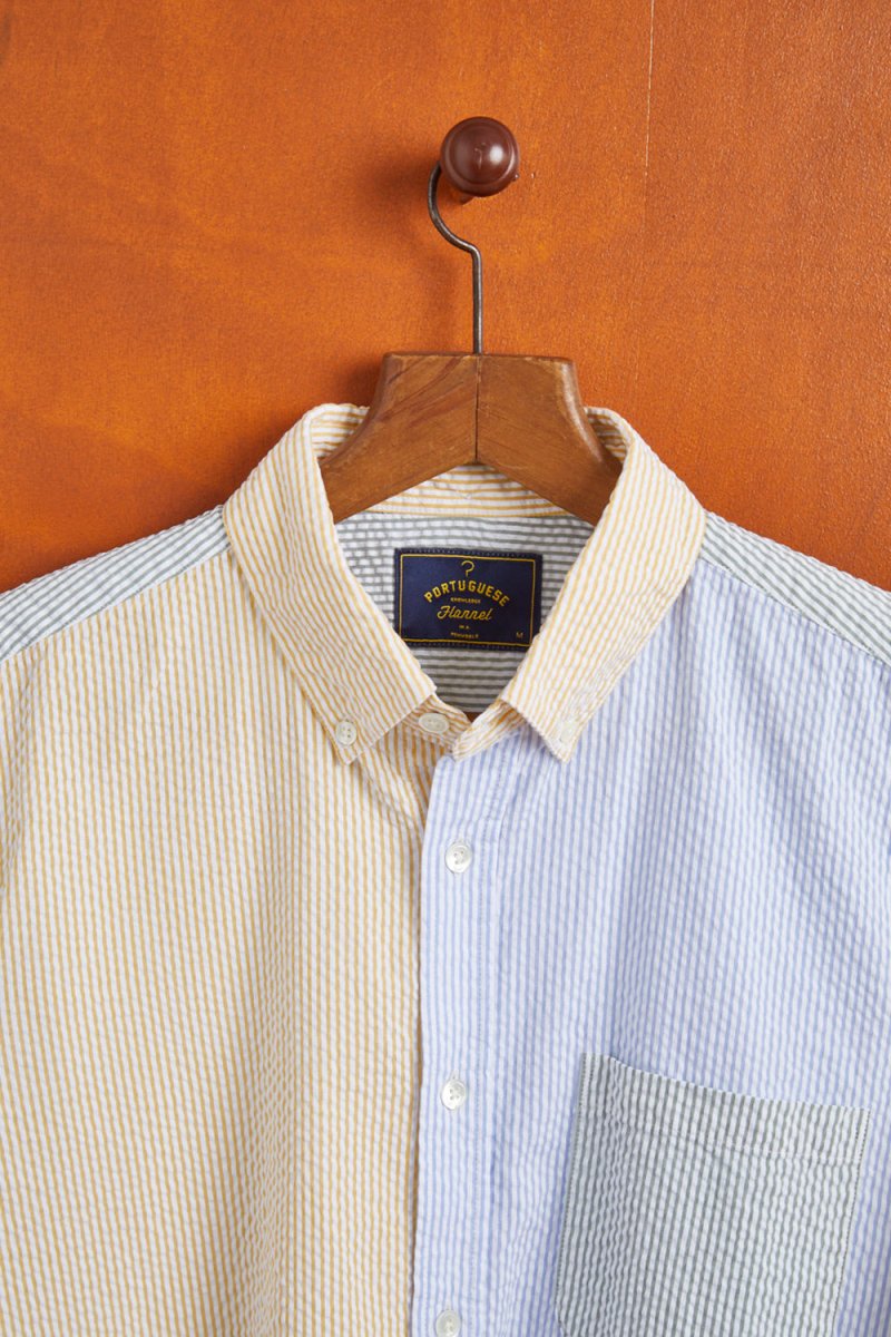 Portuguese Flannel Atlantico Shirt (Patchwork) | Shirts