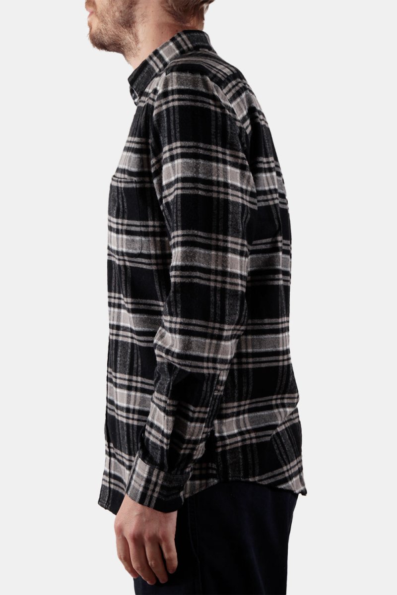 Portuguese Flannel B&B Checked ESP Shirt (Black / Grey) | Shirts