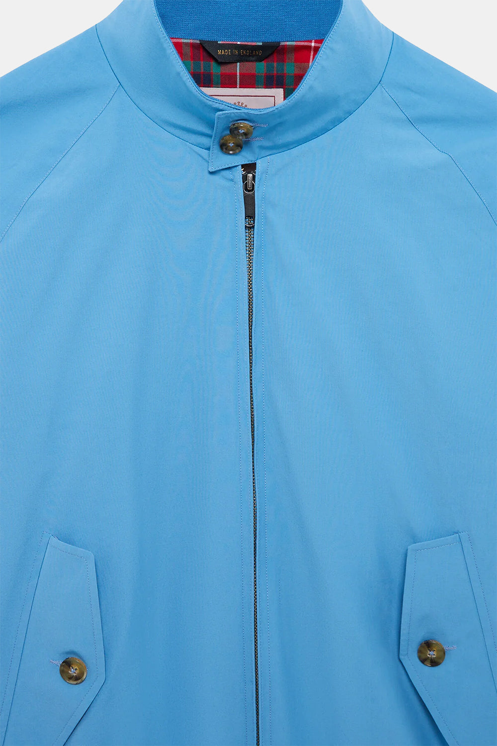 Baracuta G9 Classic Cotton-Blend Harrington Jacket (Heritage Blue)
