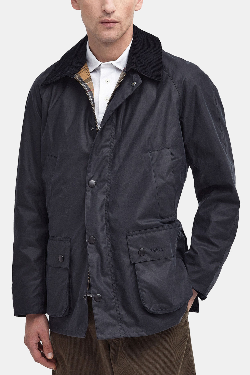 Barbour Ashby cire de veste (marine)