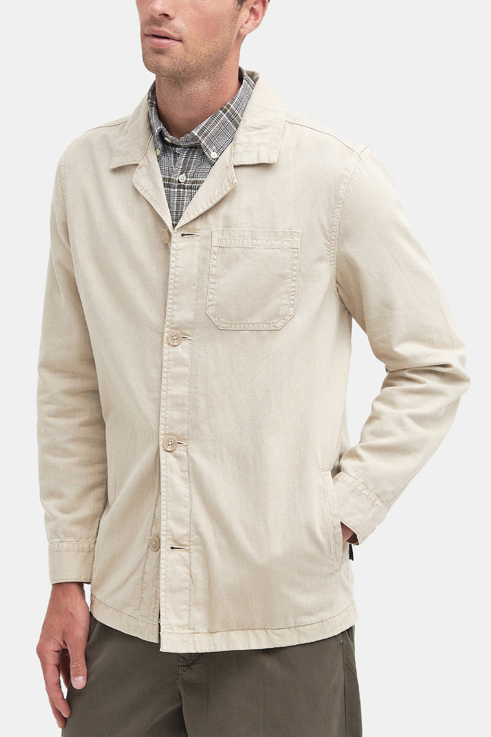 Barbour Melonby Overshirt (Mist)
