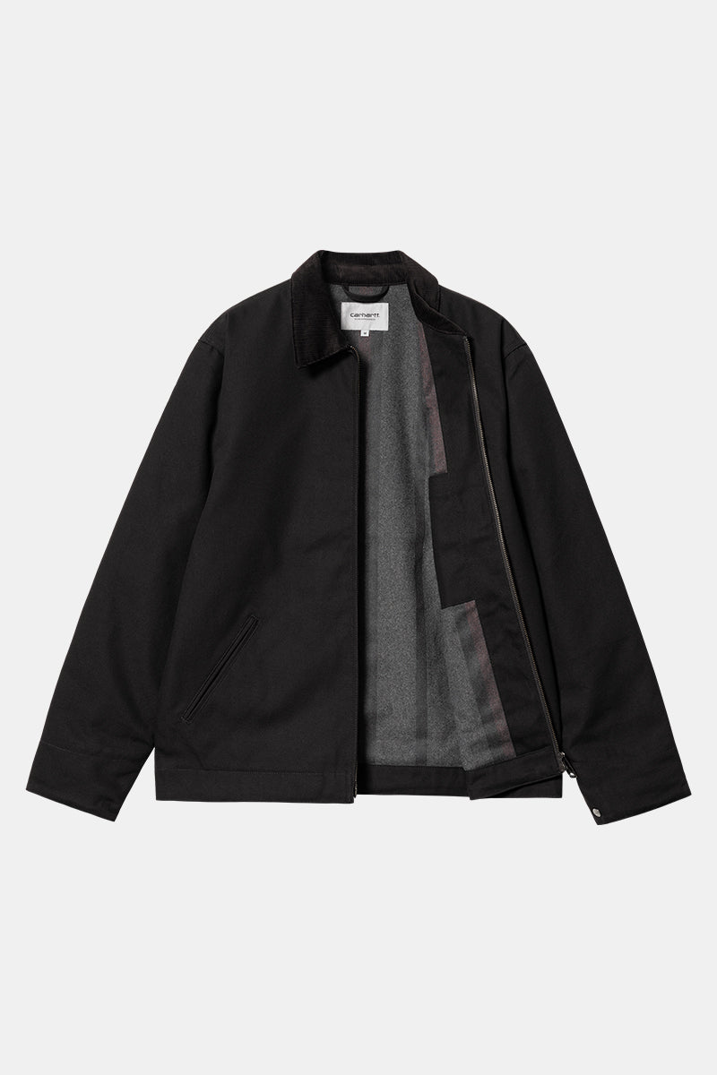 Carhartt WIP Detroit Jacket (Black/Black Rigid)