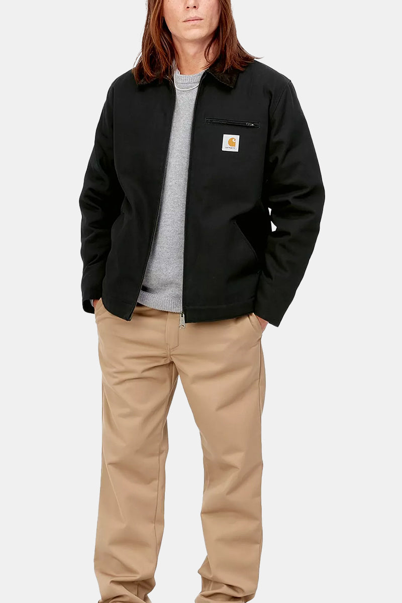 Carhartt WIP Detroit Jacket (Black/Black Rigid)