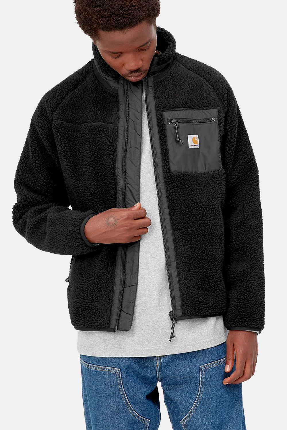 Carhartt WIP Prentis Liner Jacket (Black)