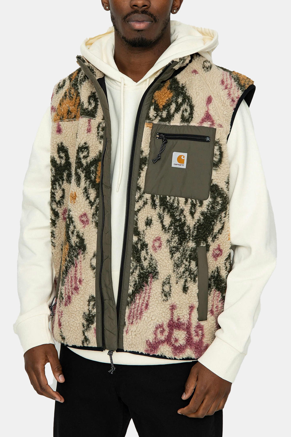 Carhartt WIP Prentis Liner Vest (Baru Jacquard/Wall/Cypress)