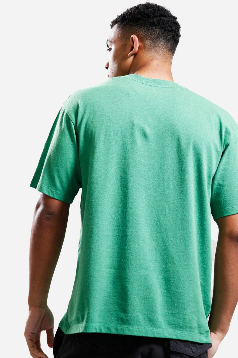 Edwin High Life T-shirt thoracique à bas niveau (Green Mint)