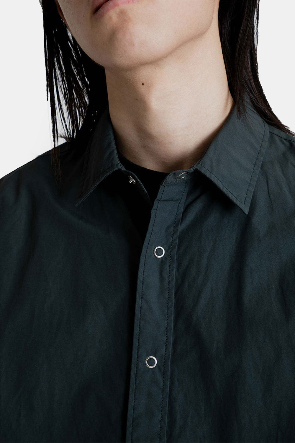 Frizmworks Nylon String Shirt Jacket (Teal) | Number Six