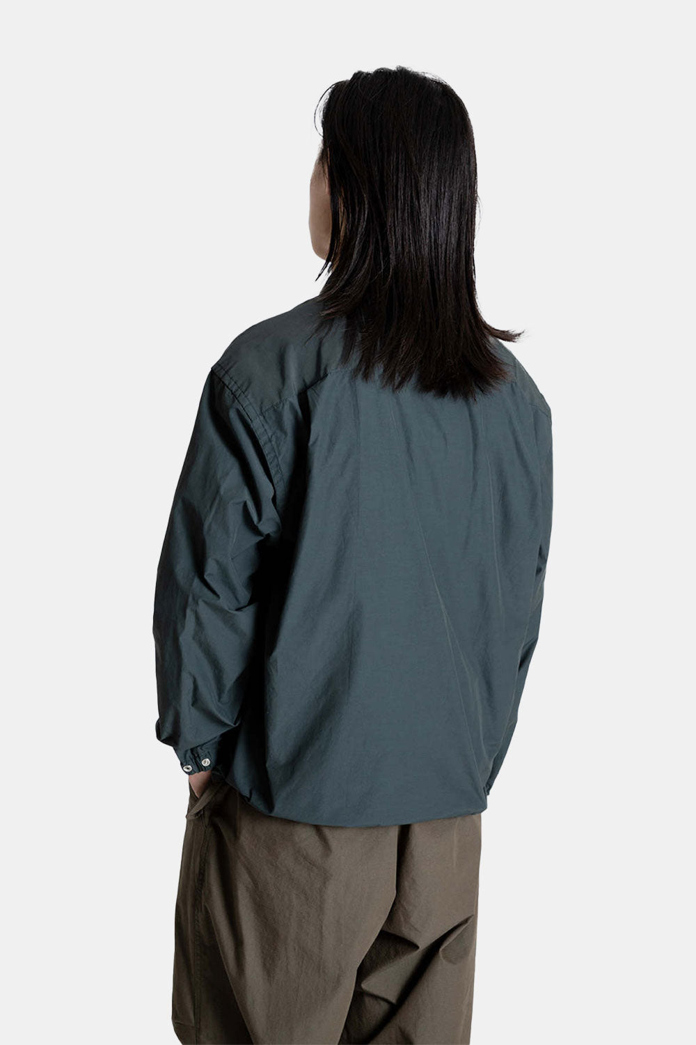 Frizmworks Nylon String Shirt Jacket (Teal) | Number Six