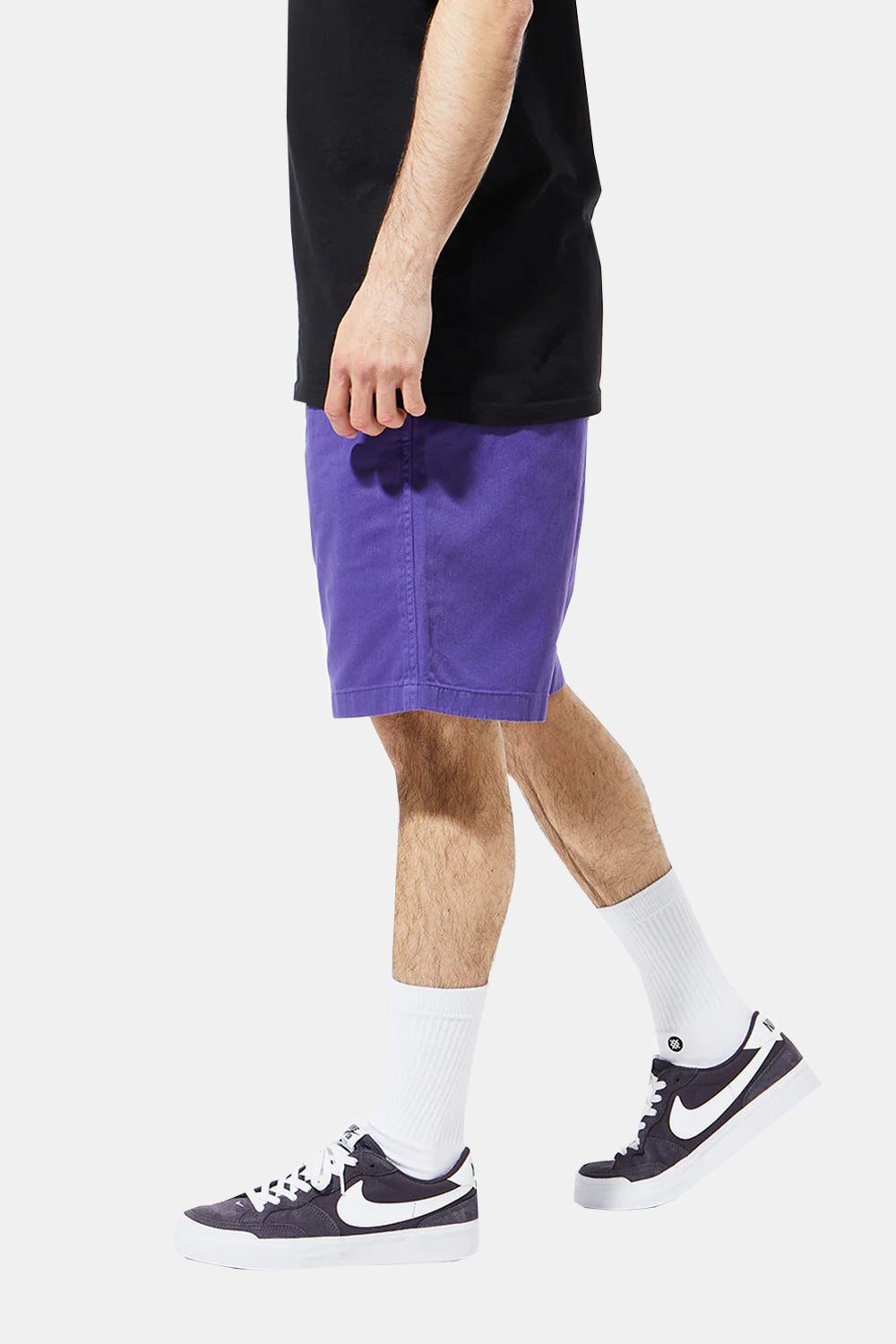 Gramicci G-Shorts Double-ringspun Organic Cotton Twill (Purple)