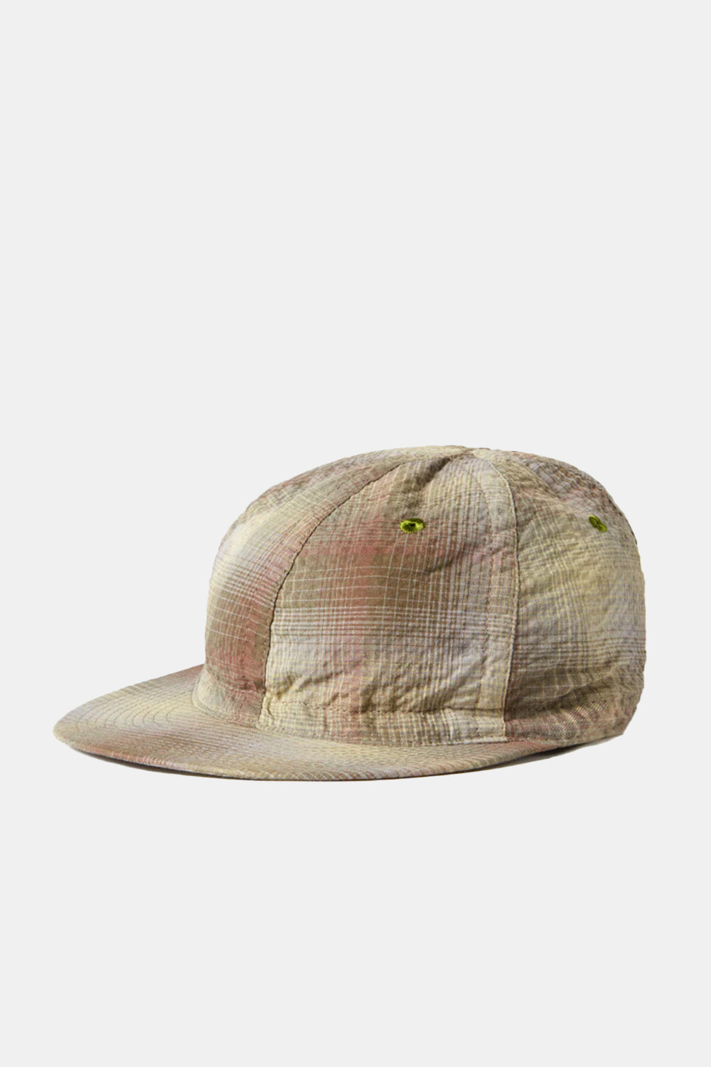 Universal Works Seersucker Mechanics Hat (Olive)
