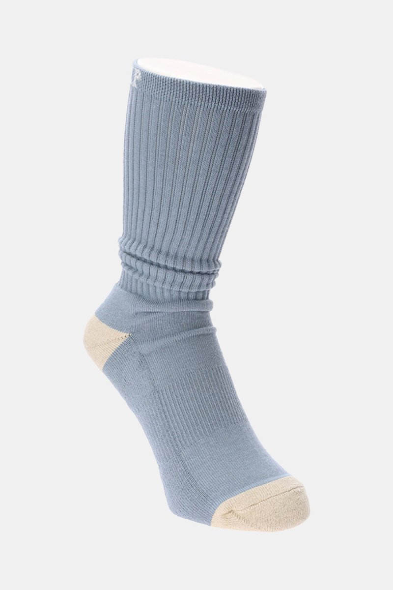 Anonymous Ism GOHEMP OC 2Panel Pile Crew Sock (Blue) | Socks