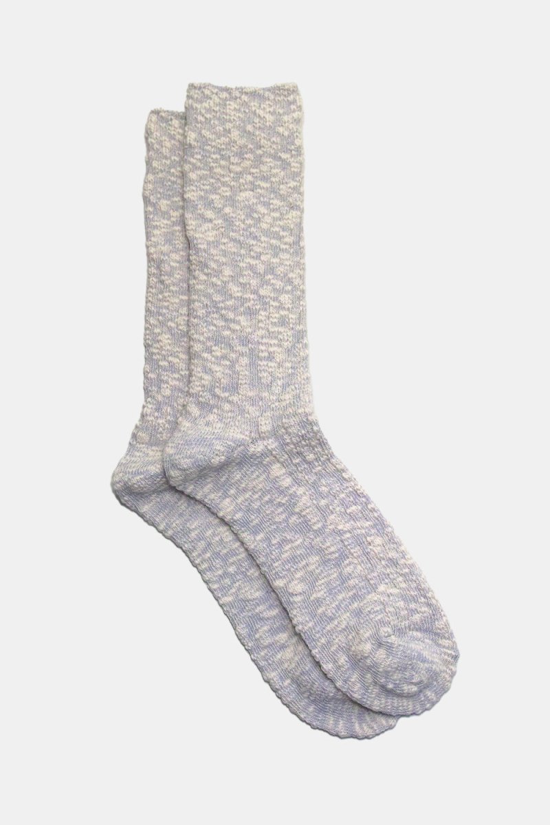 Anonymous Ism Light Comfy Slub Crew Socks (Lavender) | Socks
