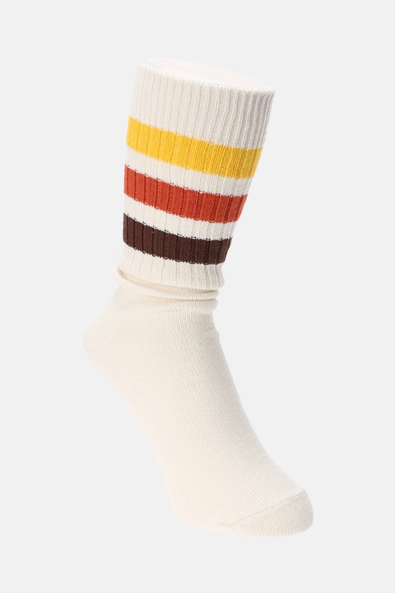 Anonymous Ism Recover™ Gradation 3 Line Crew (Yellow/Brown) | Socks