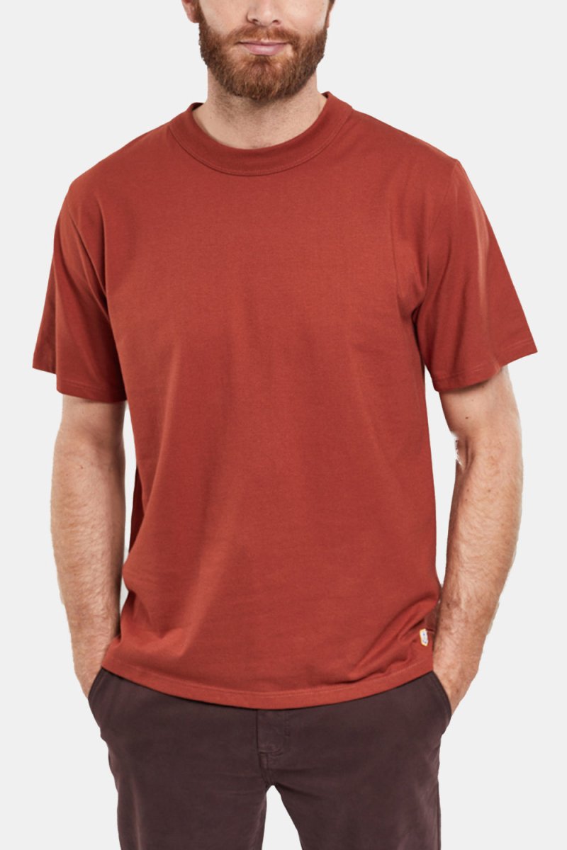 Armor Lux Heritage Pocket Organic Callac T-Shirt (Deep Paprika) | T-Shirts