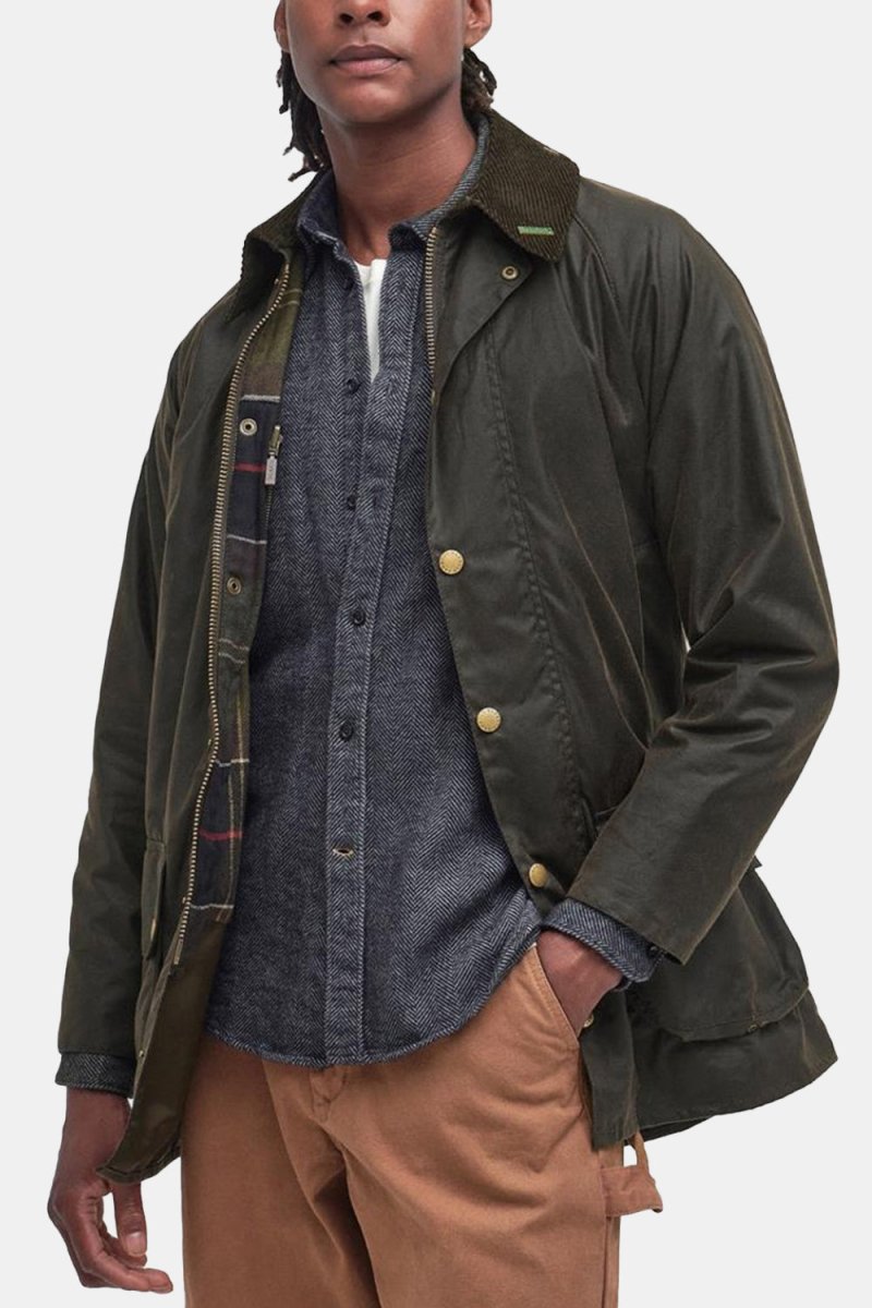 Barbour 40th Anniversary Beaufort Wax Jacket (Sage) | Jackets