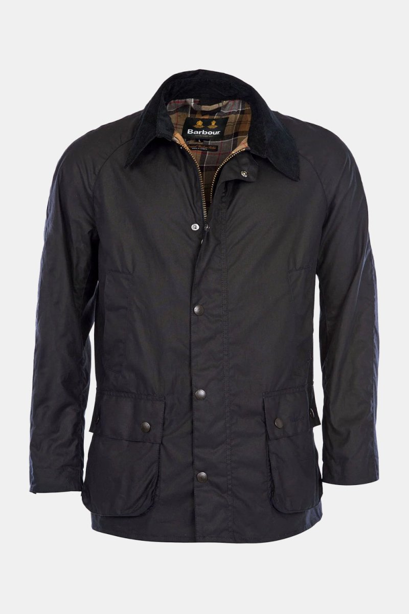 Barbour Ashby Waxed Jacket (Navy) | Jackets