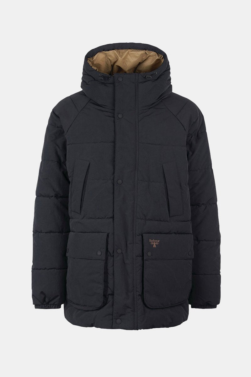 Barbour B.Beacon Glacial Quilt Coat (Black) | Jackets