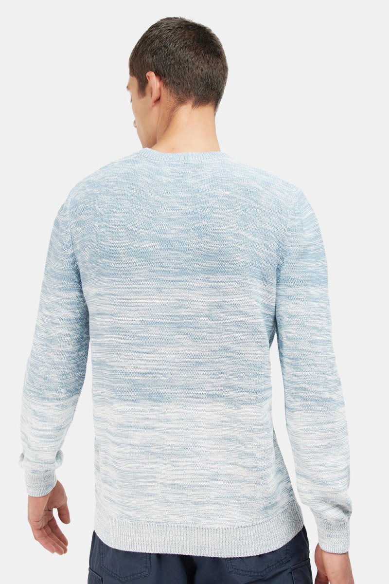 Barbour Brading Crew Sweatshirt (Powder Blue) | Sweaters