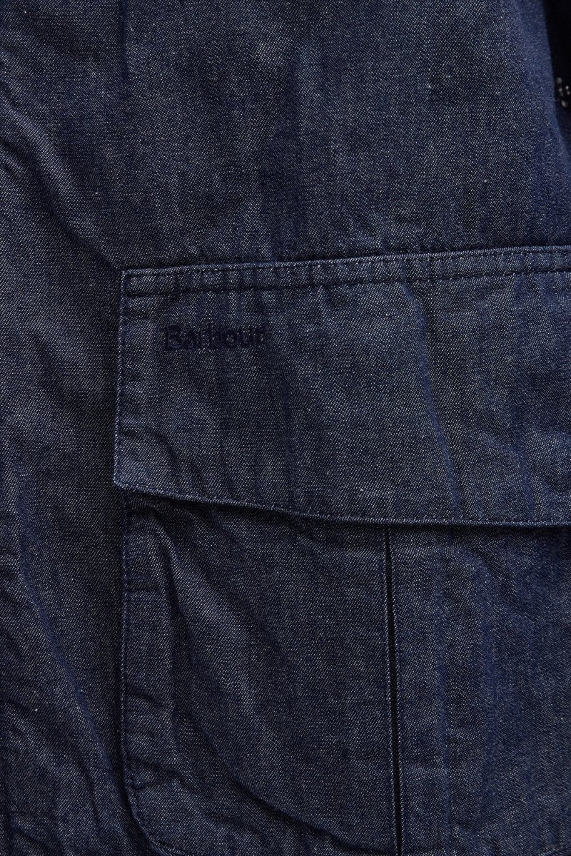Barbour Denim Jungle Jacket (Indigo Blue) | Jackets
